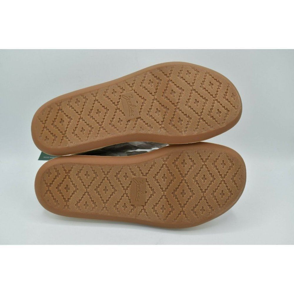 Zodiac Womens Size 7.5 M Cyprus Flatform Birch Multi Tan Brown Gladiator Sandals - Picture 9 of 11